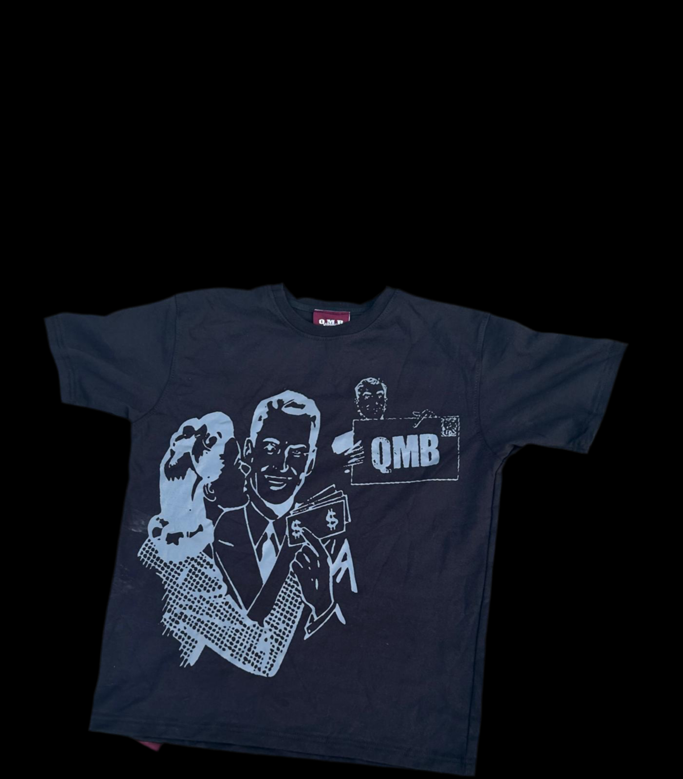 black on black qmb shirt